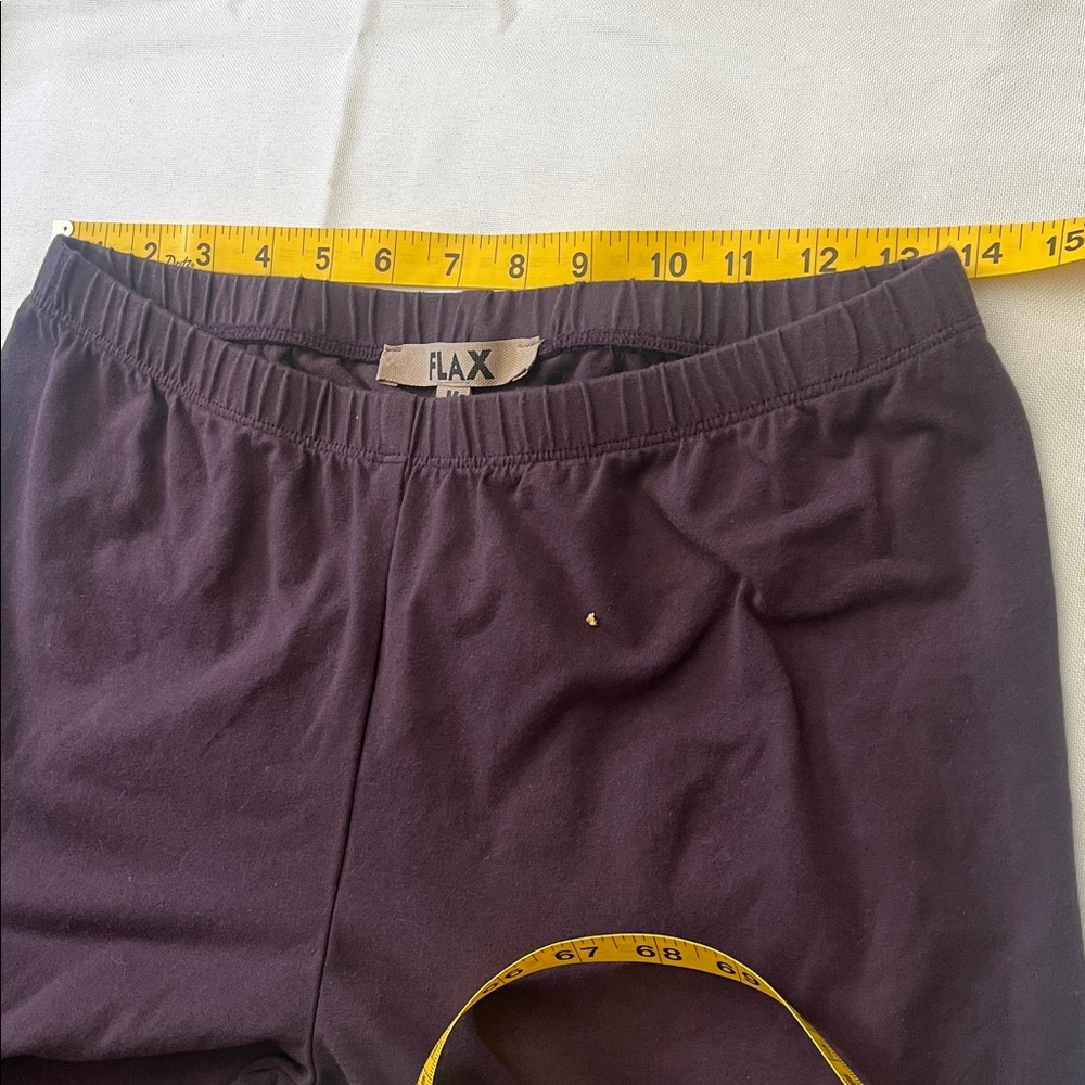 FLAX 2 pc. Set Leggings & Sheer Top Long sleeve Pullover Athletic Loungewear - Picture 9 of 16